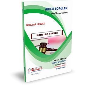 AÖF İlkumut Yayınları Borçlar Hukuku Bahar Dönemi Konu Anlatımlı Soru Bankası Ders Kitabı