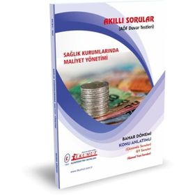 AÖF İlkumut Yayınları Sağlık Kurumlarında Maliyet Yönetimi Bahar Dönemi Konu Anlatımlı Soru Bankası