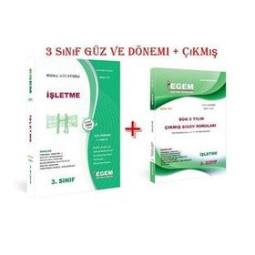 Aöf İşletme 3 Sınıf Güz 5. Dönem Konu Anlatımlı Soru Bankası + Çıkmış