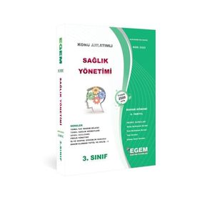 Aöf Sağlık Yönetimi 3 Sınıf Bahar Dönemi 6 Dönem Konu Anlatımlı Soru Bankası