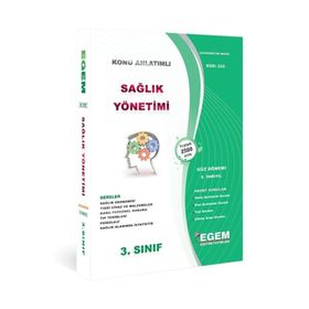 Aöf Sağlık Yönetimi 3 Sınıf Güz Dönemi Konu Anlatımlı Soru Bankası