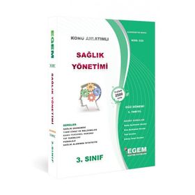 Aöf Sağlık Yönetimi 3 Sınıf Güz Dönemi Konu Anlatımlı Soru Bankası