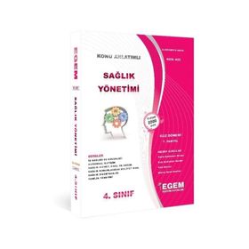 Aöf Sağlık Yönetimi 4 Sınıf Güz 7 Dönem Konu Anlatımlı Soru Bankası