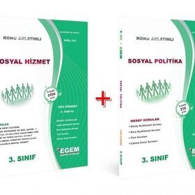 Aöf Sosyal Hizmet 3 Sınıf Güz 5 Dönem Konu Anlatımlı Soru Bankası