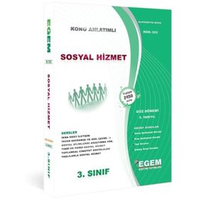 Aöf Sosyal Hizmet 3 Sınıf Güz 5 Dönem Konu Anlatımlı Soru Bankası