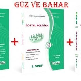 Aöf Sosyal Hizmet 3 Sınıf Güz ve Bahar 5 ve 6 Dönem Konu Anlatımlı Soru Bankası