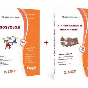 Aöf Sosyoloji 2 Sınıf Güz 3 Dönem Konu Anlatımlı Soru Bankası Set