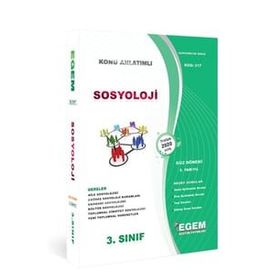 Aöf Sosyoloji 3 Sınıf Güz 5 Dönem Konu Anlatımlı Soru Bankası
