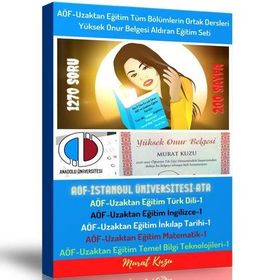 AÖF-Uzaktan Eğitim Tüm Bölümlerin Ortak Dersleri 5 Ders