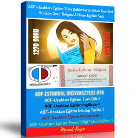 AÖF-Uzaktan Eğitim Tüm Bölümlerin Ortak Dersleri 5 Ders