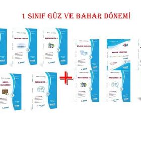Aöf Yönetim Bilişim Sistemleri 1 Sınıf Güz ve Bahar Dönemi Konu Anlatımlı Soru Bankası Set