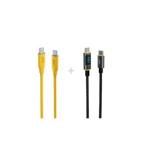 Aohi Magline Silky 140W Süper Hızlı Şarj Data Kablosu Seti