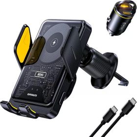 Aohi Superauto 45W Araç İçi Şarjı + 15W Şarj Aleti Handsfree Telefon Tutucu