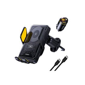 Aohi Superauto 45W Araç İçi Şarjı + 15W Şarj Aleti Handsfree Telefon Tutucu