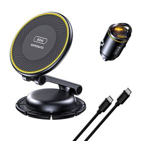 Aohi Superauto 45W Araç İçi Şarjı + 15W Şarj Aleti ve Katlanır Telefon Tutucu
