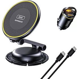 Aohi Superauto 45W Araç İçi Şarjı + 15W Şarj Aleti ve Katlanır Telefon Tutucu