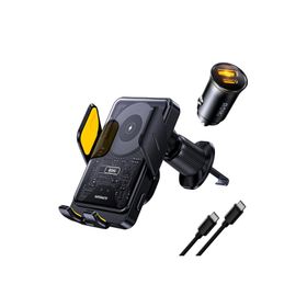 Aohi Superauto 65W Araç İçi Şarjı + 15W Şarj Aleti Handsfree Telefon Tutucu