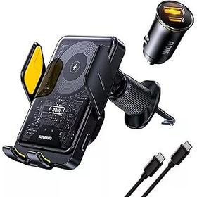 Aohi Superauto 65W Araç İçi Şarjı + 15W Şarj Aleti Handsfree Telefon Tutucu