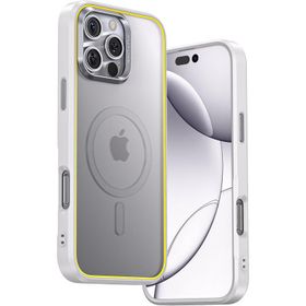 Aohi The Future Iphone 16 Pro Beyaz Magsafe Uyumlu Telefon Kılıfı