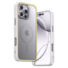 Aohi The Future Iphone 16 Pro Beyaz Magsafe Uyumlu Telefon Kılıfı