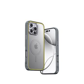 Aohi The Future Iphone 16 Pro Max Magsafe Uyumlu Natural Titanium Gri Telefon Kılıfı