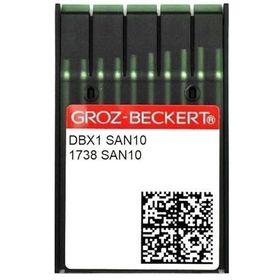 Aom Düz Makine İnce Dip / DBX1 SAN10 8/60 100 Adet Dikiş İğnesi
