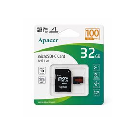 Apacer AP32GMCSH10UB-R Class 10 UHS-I U1 A1 V10 32 GB Micro SD Kart