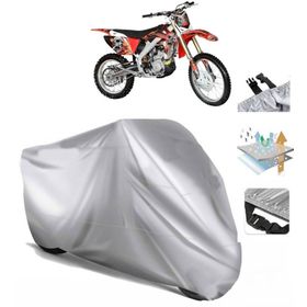Apachi 4V Cross Siyah Arka Çanta Uyumsuz Ultra Kalın Su Geçirmez Motor Brandası