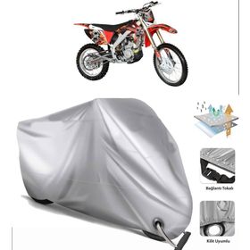 Apachi 4V Cross Siyah Arka Çanta Uyumsuz Ultra Kalın Su Geçirmez Motor Brandası