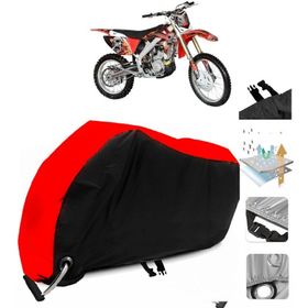 Apachi 4V Cross Siyah Arka Çanta Uyumsuz Ultra Kalın Su Geçirmez Motor Brandası