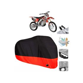 Apachi 4V Cross Siyah Arka Çanta Uyumsuz Ultra Kalın Su Geçirmez Motor Brandası