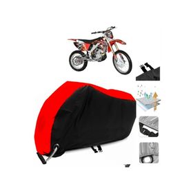 Apachi 4V Cross Siyah Arka Çanta Uyumsuz Ultra Kalın Su Geçirmez Motor Brandası