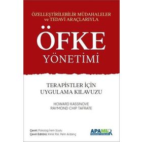 Apamer Yayınevi Öfke Yönetimi Terapistler için Uygulama Kılavuzu