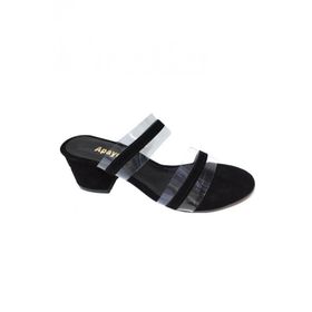 Apaydın 09 Süet Trend Fashion Tek Bantlı Kadın Terlik