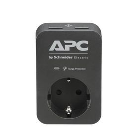Apc By Schneider Electric PME1WU2B-GR Tekli Siyah Akım Korumalı Priz