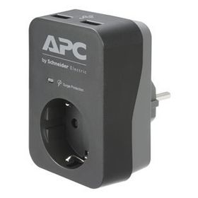 Apc By Schneider Electric PME1WU2B-GR Tekli Siyah Akım Korumalı Priz