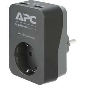 Apc By Schneider Electric PME1WU2B-GR Tekli Siyah Akım Korumalı Priz