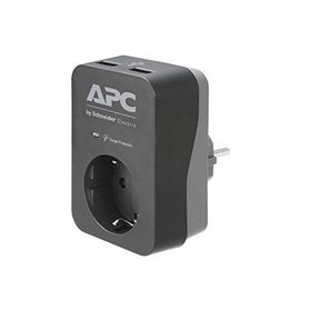 Apc By Schneider Electric PME1WU2B-GR Tekli Siyah Akım Korumalı Priz