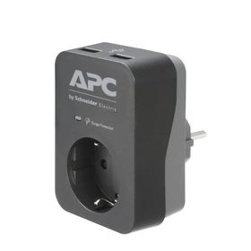 Apc By Schneider Electric PME1WU2B-GR Tekli Siyah Akım Korumalı Priz