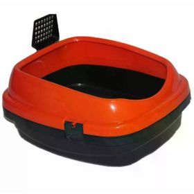 Apco PetStyle 49.5x40x22 cm Kırmızı Comfort Kürekli Kedi Tuvaleti