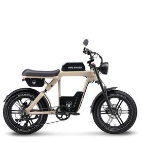 Ape Ryder Baboon Siyah Elektrikli Bisiklet