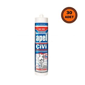 Apel 30x390 gr Silikon Sıvı Çivi Montaj Kit Güçlü Yapıştırıcı