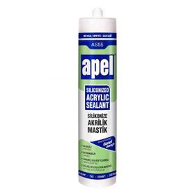 Apel 500 gr Silikonize Akrilik Beyaz Mastik