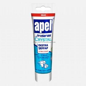 Apel H640 75 ml Proseries Crystal Clear İç ve Dış Mekan Yapıştırıcı