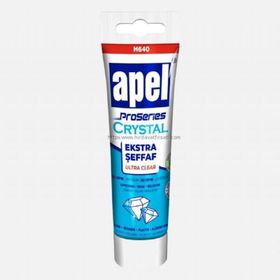 Apel H640 75 ml Proseries Crystal Clear İç ve Dış Mekan Yapıştırıcı