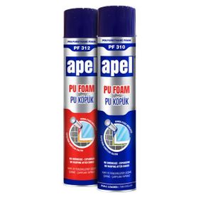 Apel PF310 850 gr 750 ml Sarı 1 Koli 16 Adet Pu Köpük Tam Dolum