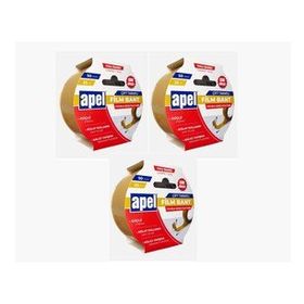 Apel Şeffaf 50 mm Çift Taraflı Film 25 mt Halı Bandı