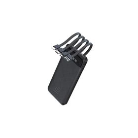 Apera BN44 10000 mAh LED Ekranlı Type-C iPhone USB Micro USB Kablolu Tüm Uçlar Powerbank