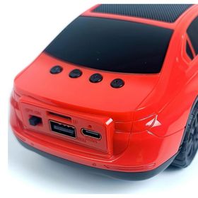 Apera GA44 FM Radyo BMW I-7 Kırmızı Bluetooth Hoparlör