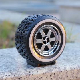 Apera MT20 Speaker Hoparlör Taşınabilir Lastik Jant Tasarım Şarjlı Bataryalı Bluetooth Hoparlör
